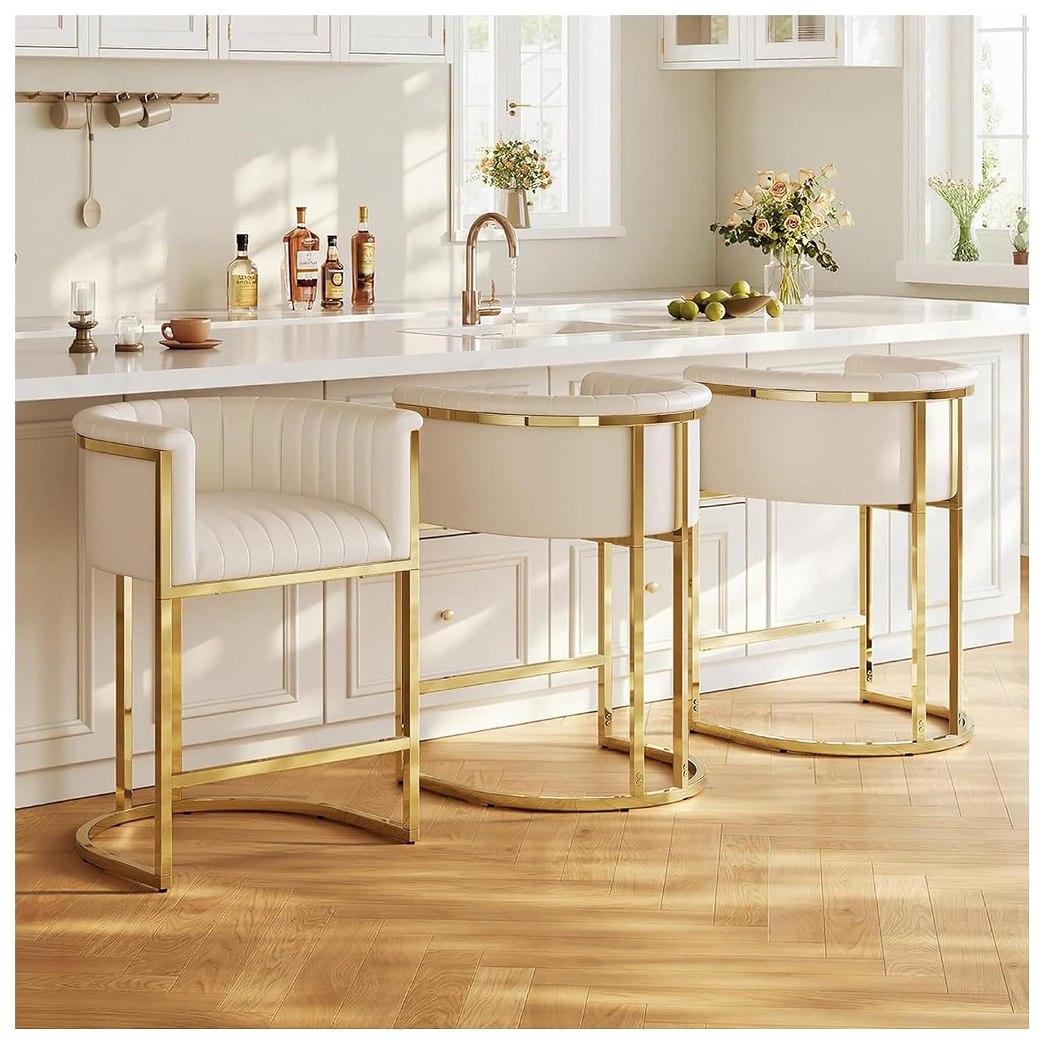 Commercial Kitchen And Bar - مجموعة من 3 كراسي بار بارتفاع