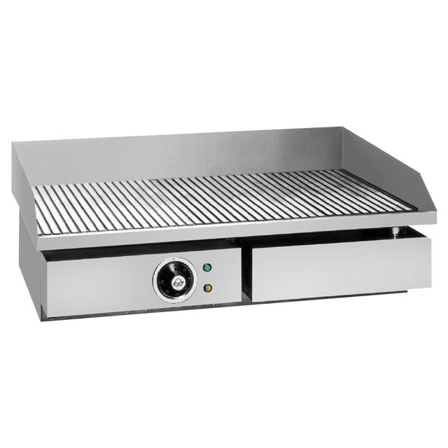 Commercial Kitchen Griddle - شواية كهربائية تجارية من الفولاذ المقاوم