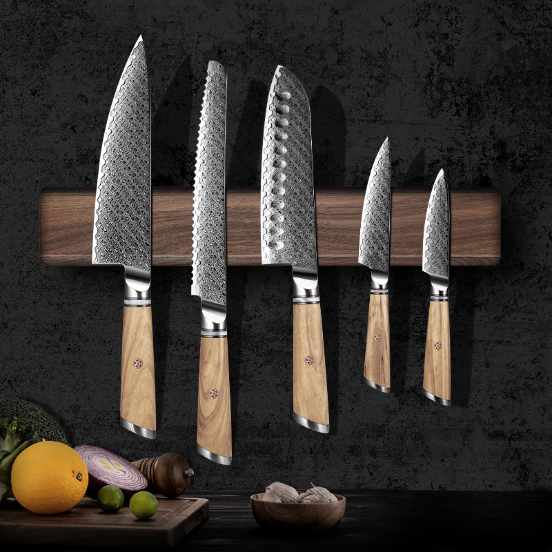 Commercial Kitchen Knife Holder - حامل سكاكين مغناطيسي قوي 40-46 سم