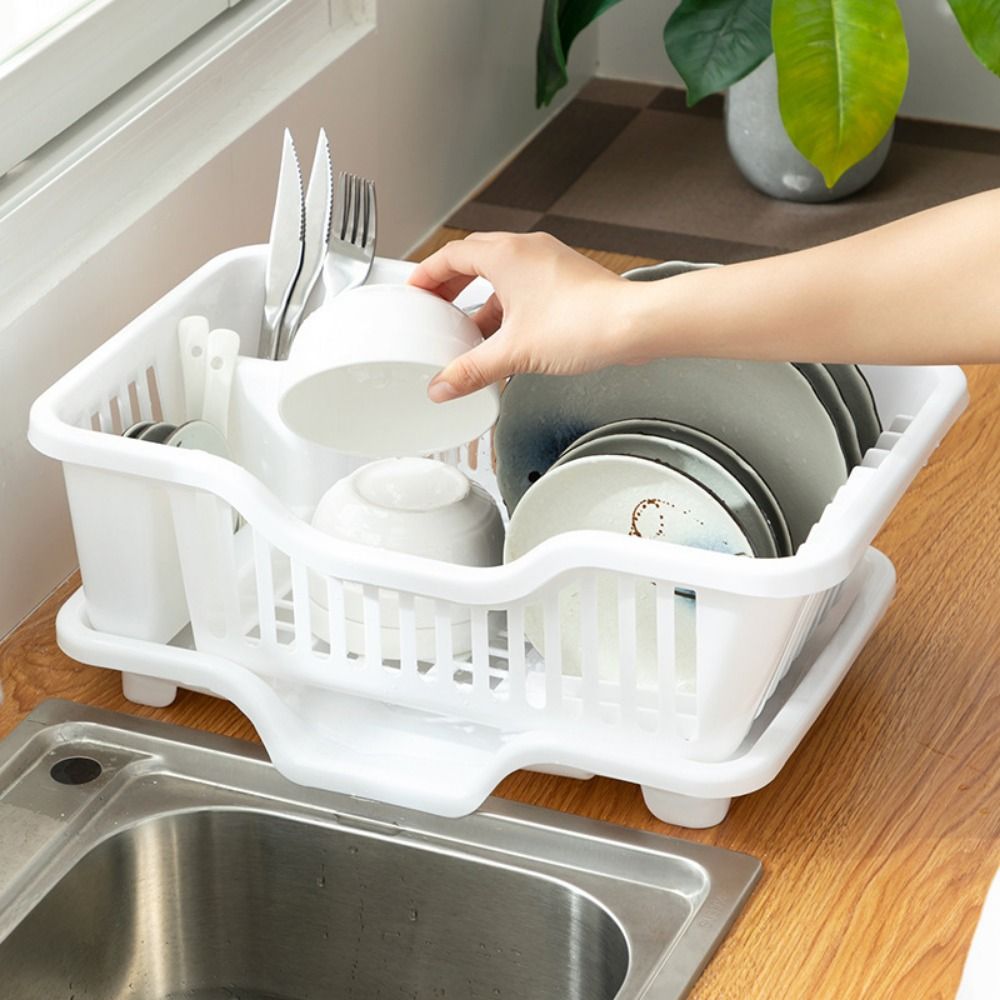 Commercial Kitchen Floor Drain - منظم للملاعق وعيدان الأكل في المطبخ،