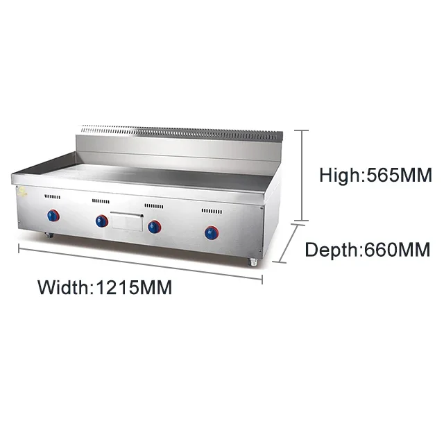 شواية مسطحة للغاز، مطعم تجاري، - مراجعة Commercial Kitchen Griddle وسعره