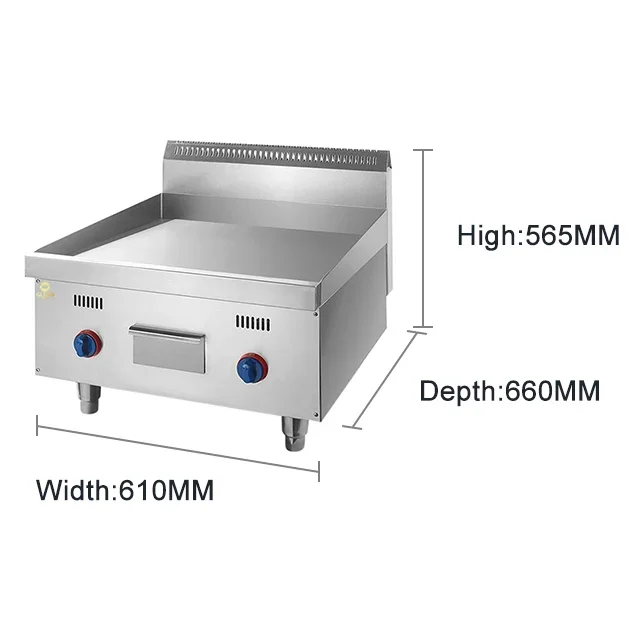 شواية مسطحة للغاز، مطعم تجاري، - مراجعة Commercial Kitchen Griddle وسعره