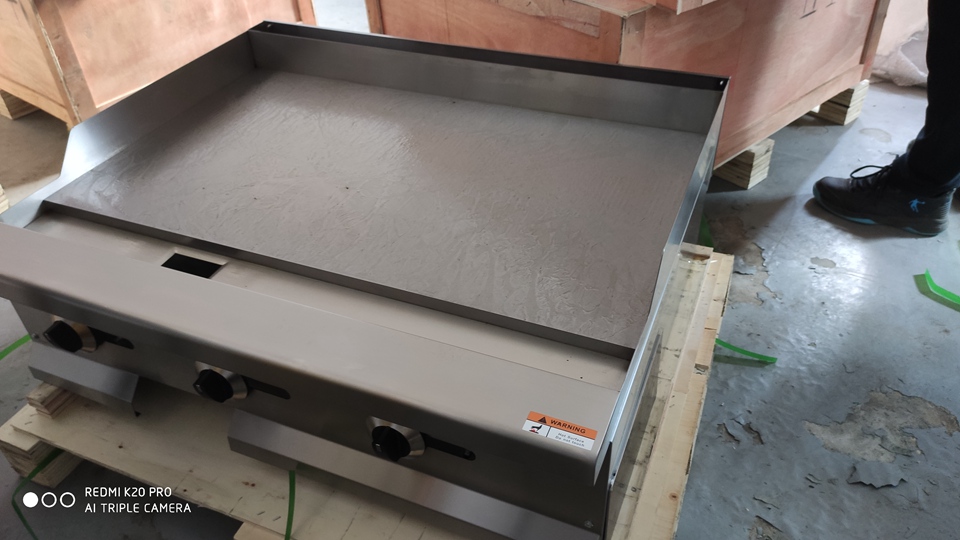 شواية همبرغر غاز مسطحة مقاس 24 - مراجعة Commercial Kitchen Griddle وسعره