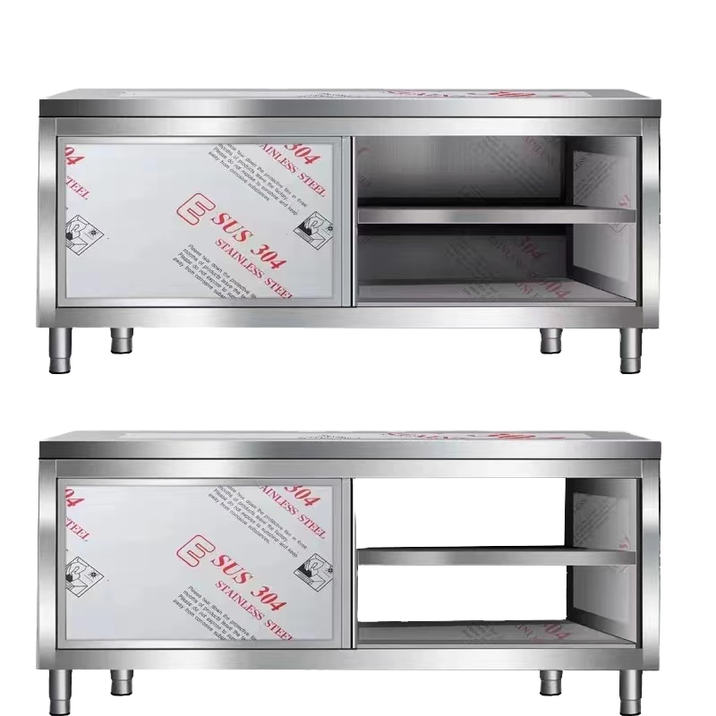 طاولة عمل من الفولاذ المقاوم ل - مراجعة Commercial Kitchen Prep Table With Storage وسعره