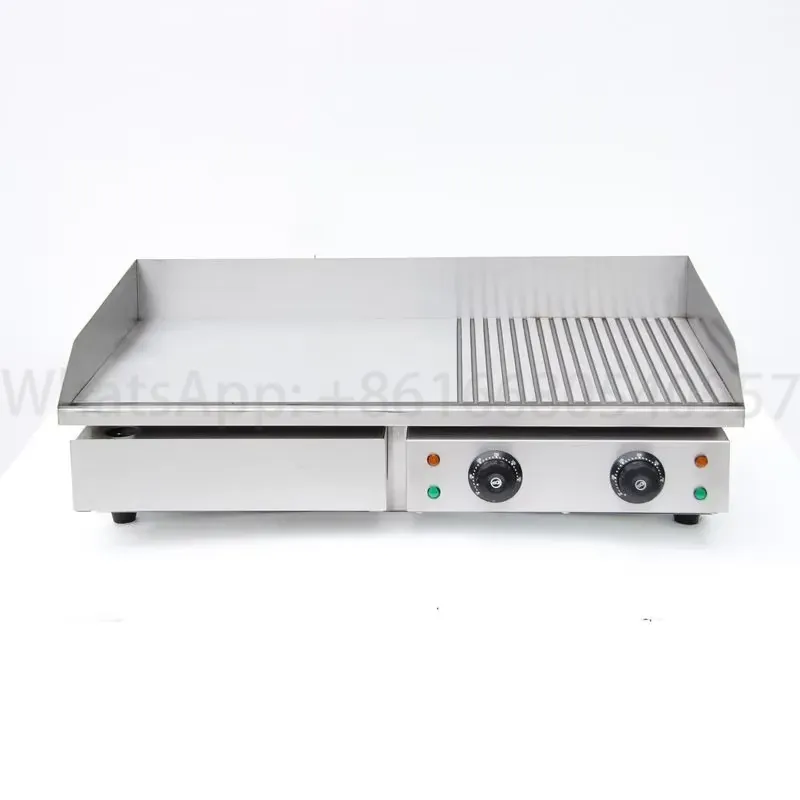 شواية كهربائية احترافية بقوة 4 - مراجعة Commercial Kitchen Griddle وسعره