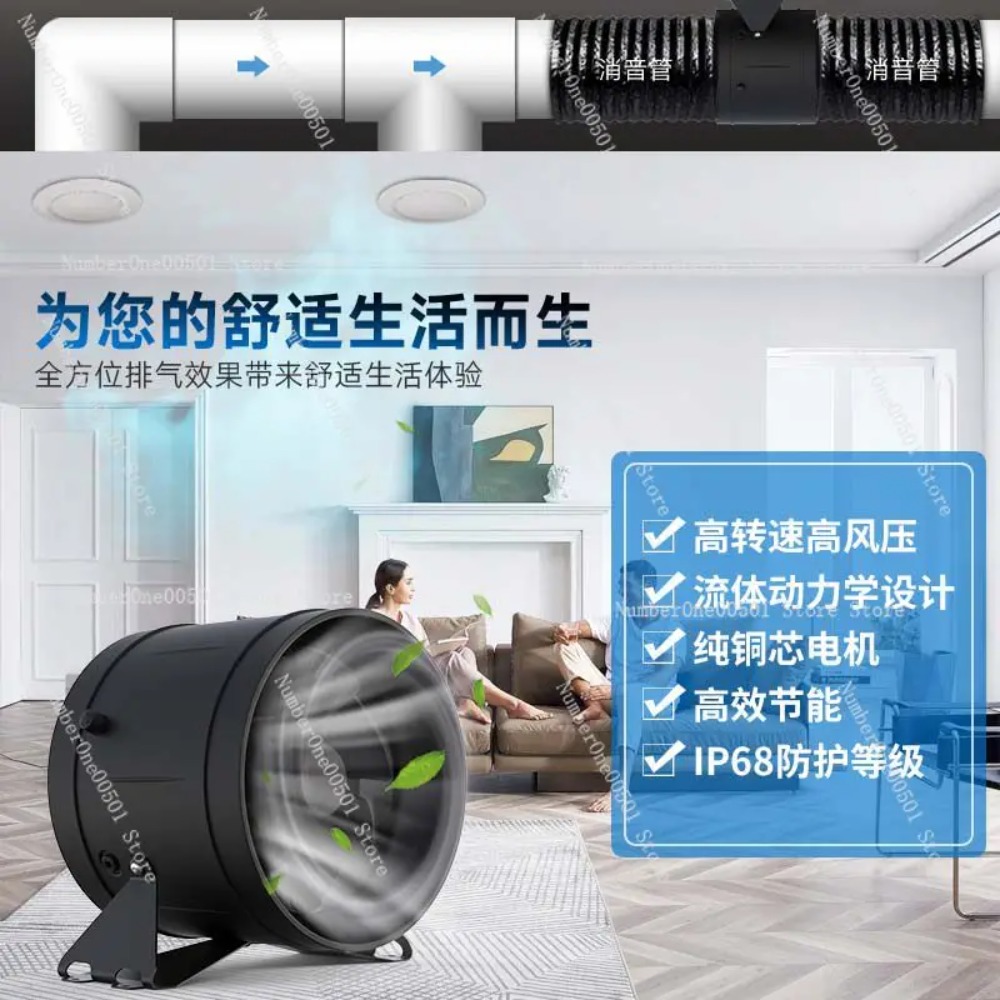 مروحة تهوية بقطر 6 بوصات مع تح - مراجعة Commercial Kitchen Exhaust Fan وسعره