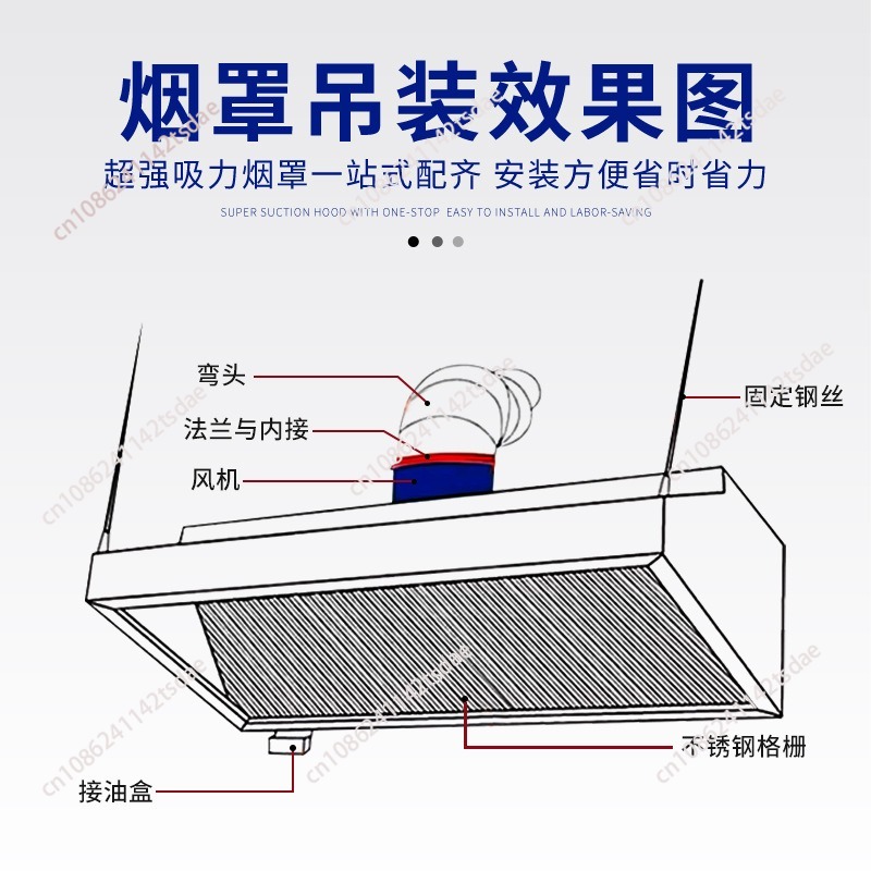 شفاط مطبخ تجاري من الفولاذ الم - مراجعة Commercial Kitchen Exhaust Fan وسعره