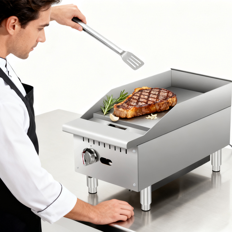 معدات مطبخ تجارية قابلة للتخصي - مراجعة Commercial Kitchen Griddle وسعره