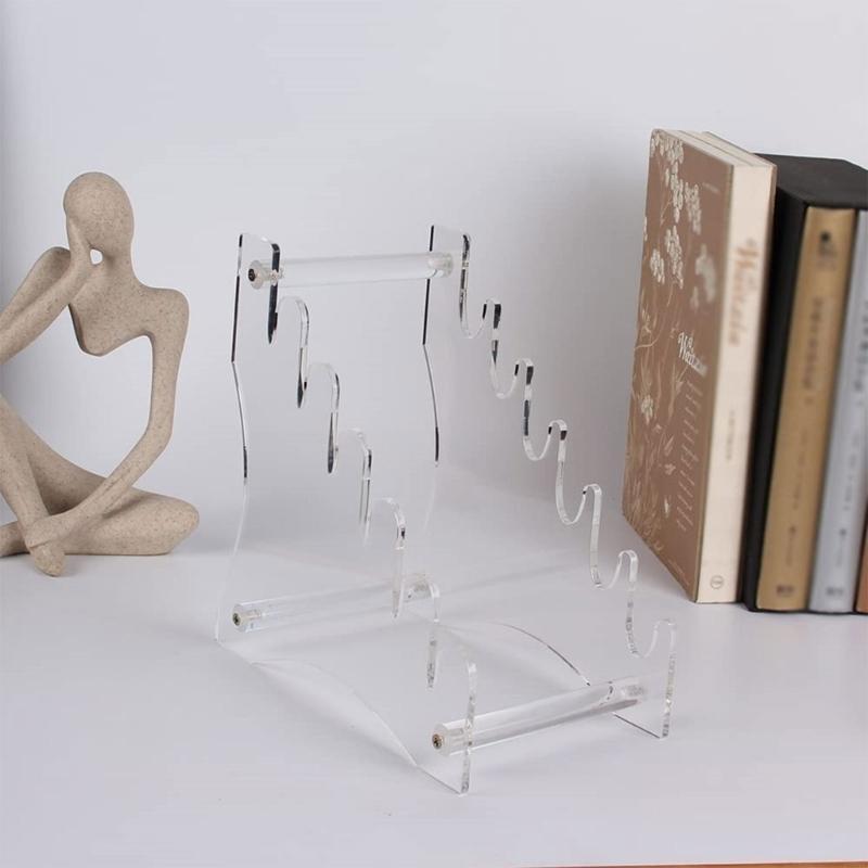عرض سكين شفاف وقف الوقوف أكريل - مراجعة Commercial Kitchen Knife Holder وسعره