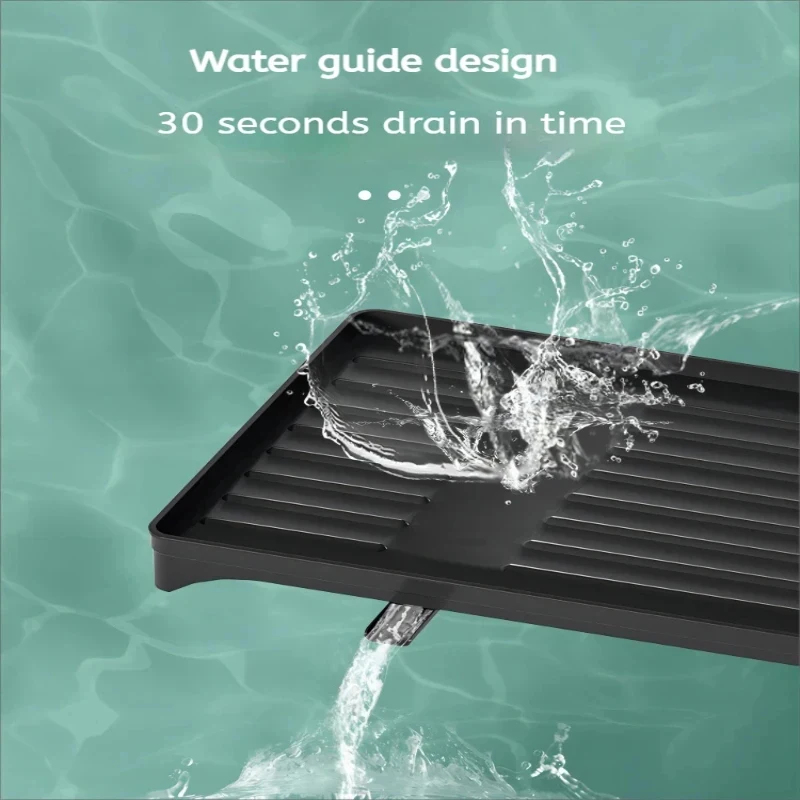 رف أطباق معدني فاخر ذو طبقتين  - مراجعة Commercial Kitchen Floor Drain وسعره