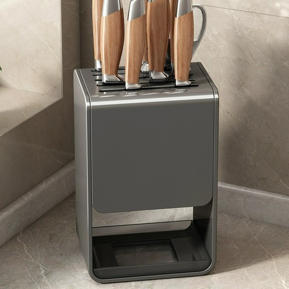 حامل سكاكين من الفولاذ الكربون - مراجعة Commercial Kitchen Knife Holder وسعره