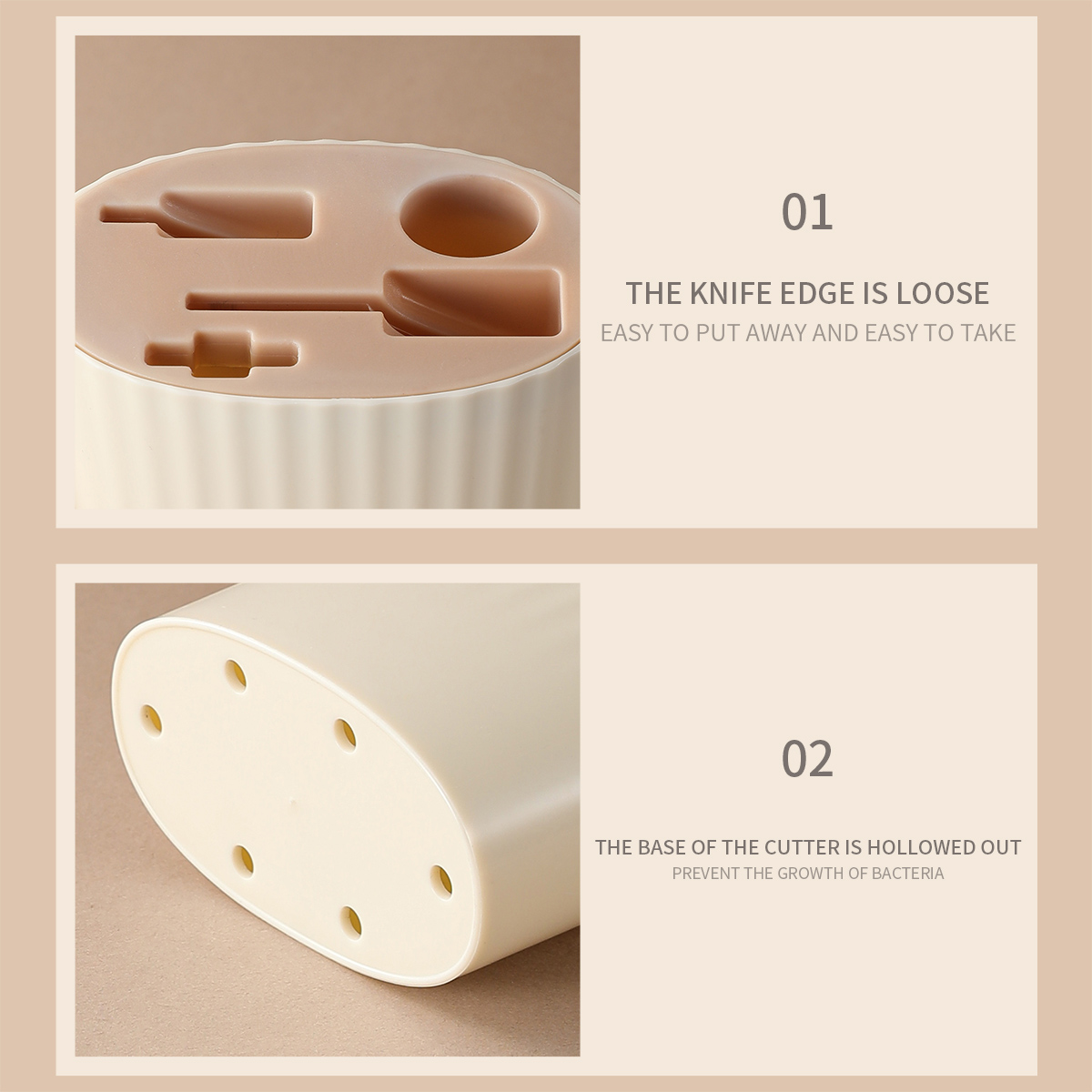 طقم سكاكين ومقص مطبخ من الفولا - مراجعة Commercial Kitchen Knife Holder وسعره