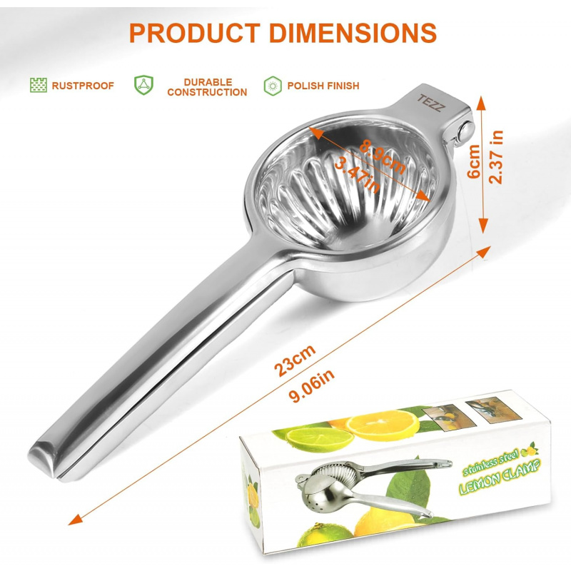 عصارة ليمون تجارية مطورة من TA - مراجعة Commercial Kitchen Juicer وسعره
