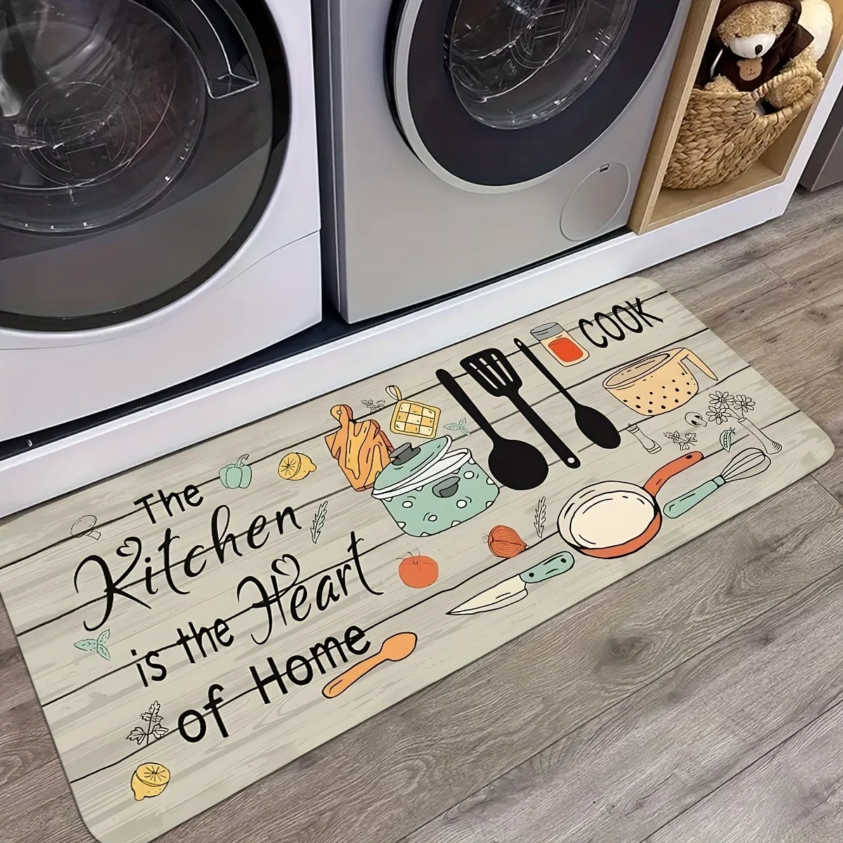 سجادة مطبخ ناعمة مزينة بطباعة  - مراجعة Commercial Kitchen Quotes وسعره