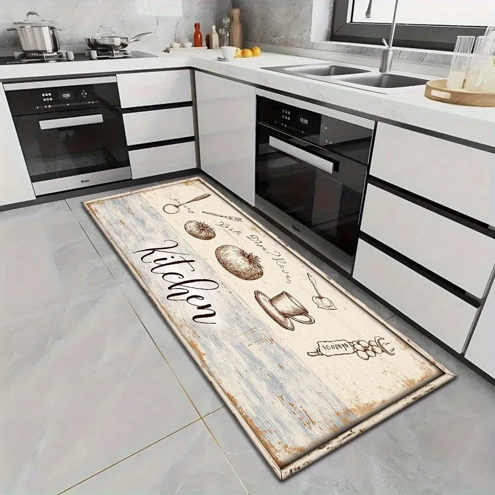 سجادة مطبخ ناعمة مزينة بطباعة  - مراجعة Commercial Kitchen Quotes وسعره