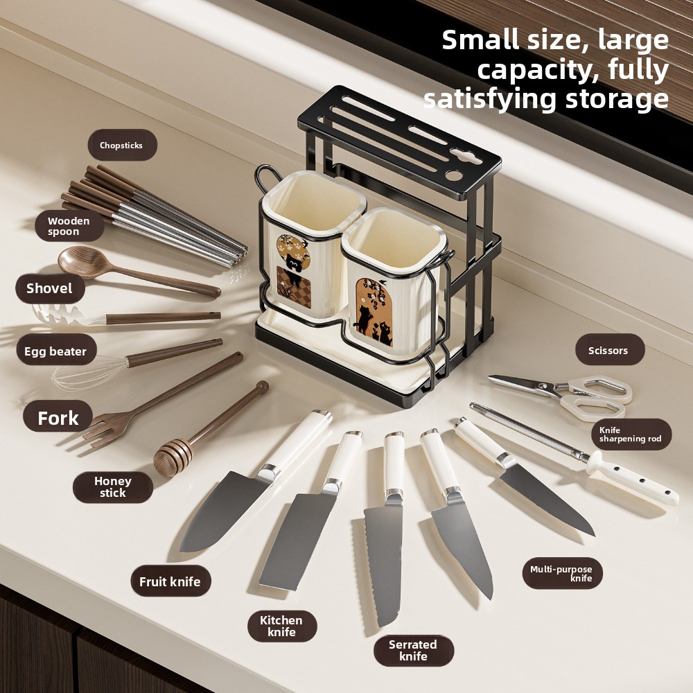رف تخزين سكاكين المطبخ كونترتو - مراجعة Commercial Kitchen Knife Holder وسعره