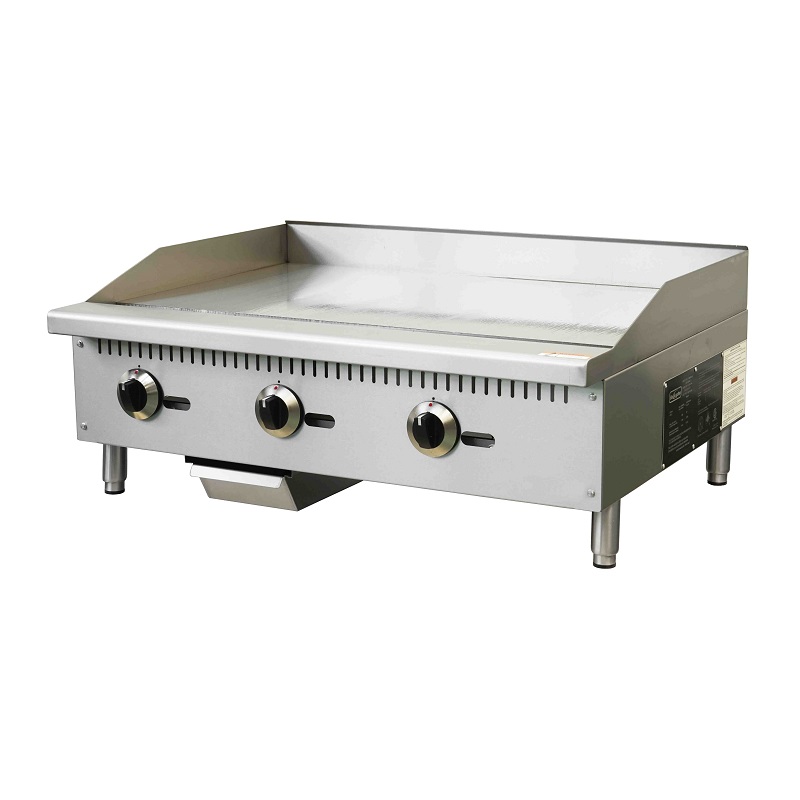 شواية تجارية بثلاث شعلات مقاس  - مراجعة Commercial Kitchen Griddle وسعره