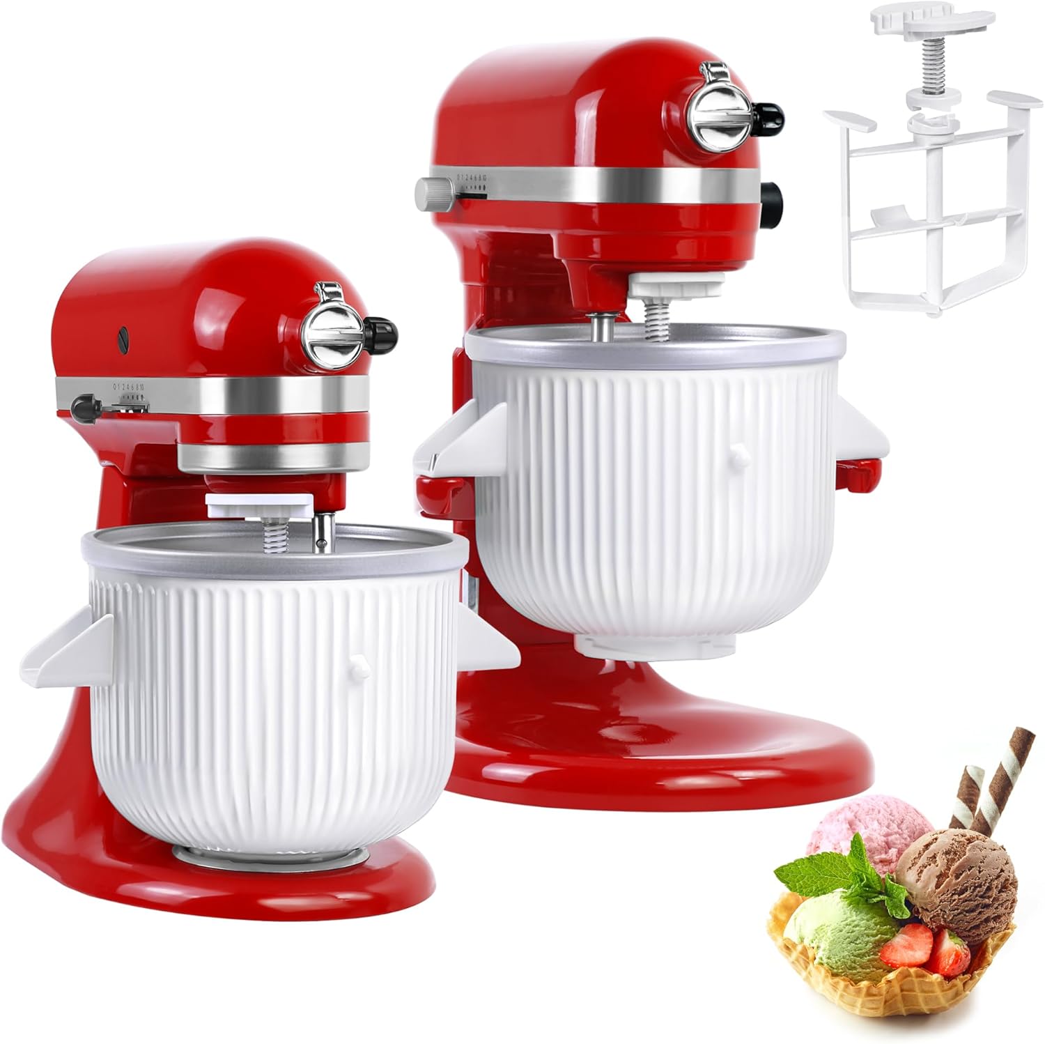 مرفق صانع الآيس كريم لخلاطات ح - مراجعة Commercial Kitchen Juicer وسعره