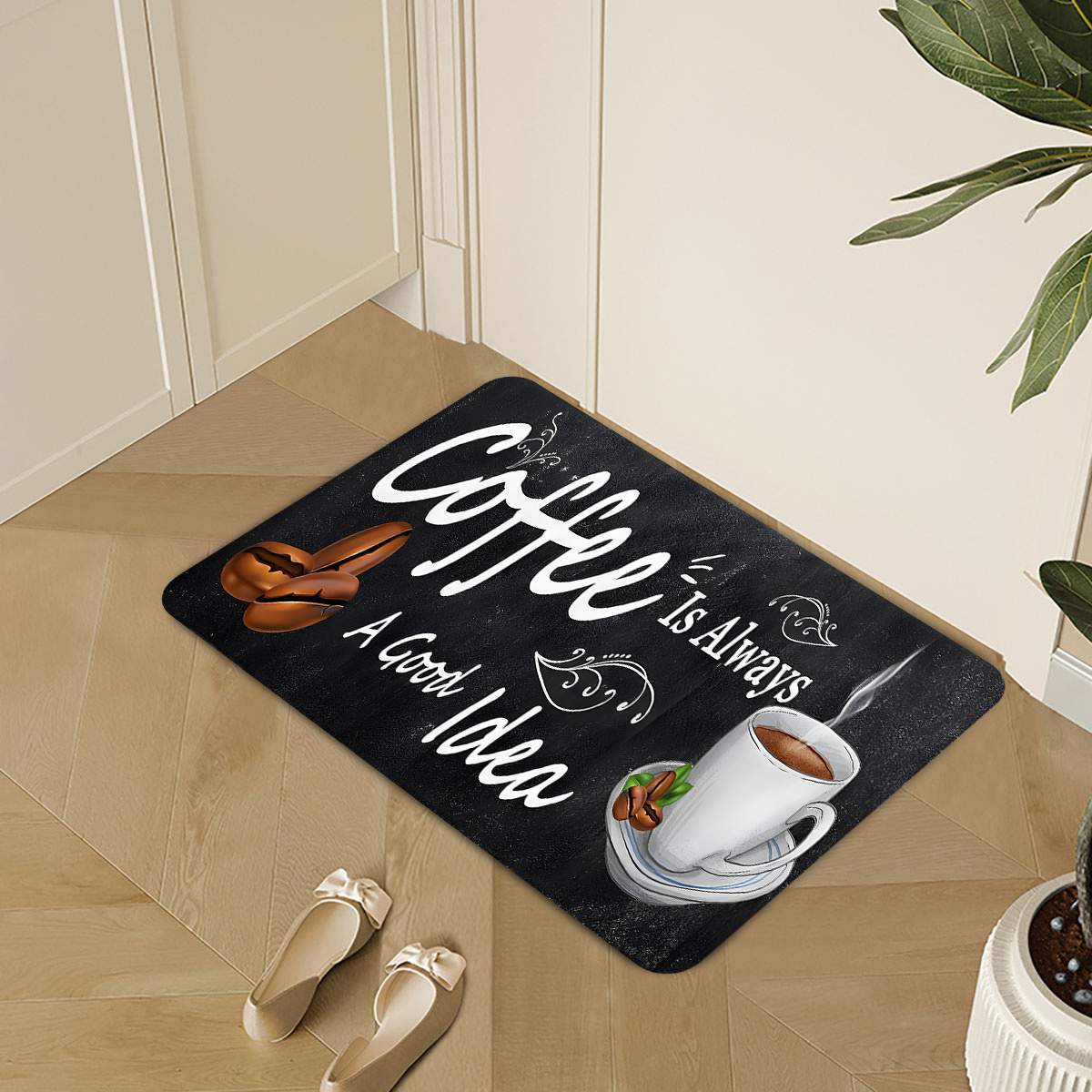 سجادة أرضية بتصميم 'وقت القهوة - مراجعة Commercial Kitchen Quotes وسعره