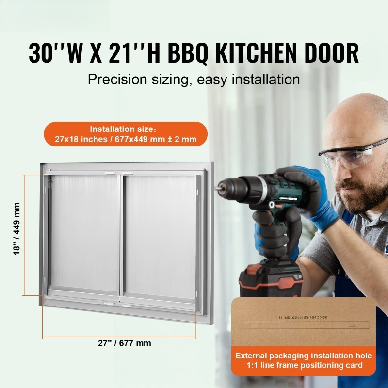 باب وصول للشواء من الفولاذ الم - مراجعة Commercial Kitchen Wall Panel وسعره